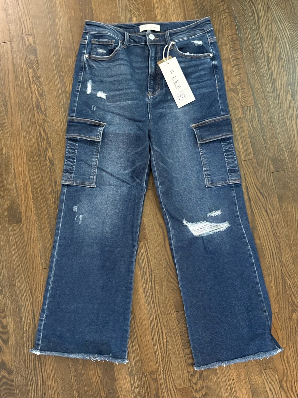 NWT Risen Cargo Jeans